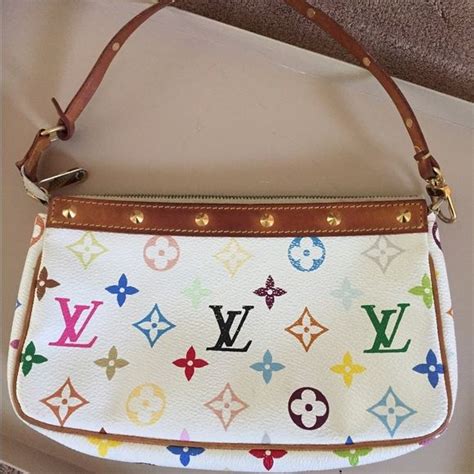 louis vuitton woven bag|white rainbow louis vuitton bag.